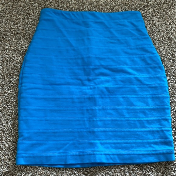 Express Dresses & Skirts - EXPRESS Teal Bandeau Skirt